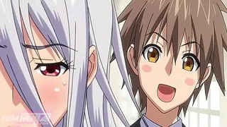 I take advantage of the fact that my stepbrother is distracted to eat his cock - Hentai Uncensored