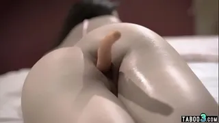 Stepbrother fucked his teen stepsisters asshole