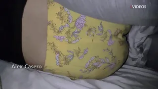 MY STEP-SISTER IN MY BED I CHARGE HER BY FUCKING HER BIG ASS SHE HAS