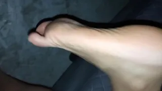 Neighbor gets wet since the husband does not fill it