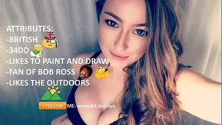 girl masturbates her vagina in the camera