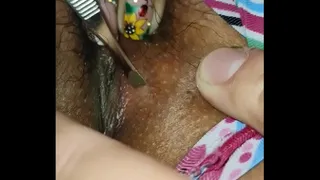 I shave my neighbor's vagina