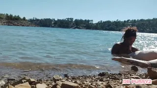 I SUCKED THE TATTOOED DICK IN THE WATER IN FRONT OF ALL THE TOURISTS WHO WAS RIDED BY BOAT AT THE LATE AFTERNOON