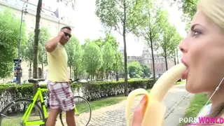 Extreme Biker Fucks Cayenne Klein's Tight Shave Hardcore - GP1043