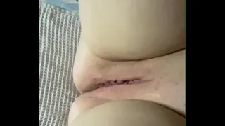 Step sister got a strong orgasm from a vibrator