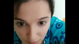 Girl shows her nipple
