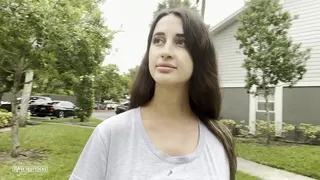 I got a load of sperm on my face and went for a walk outside