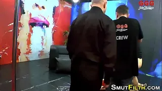 Kinky heeled ho bukkake