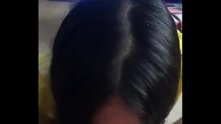 My friend's girlfriend comes home with an excuse. And she wants to masturbate me while I see her tits standing up and weight is hard, how delicious she is.
