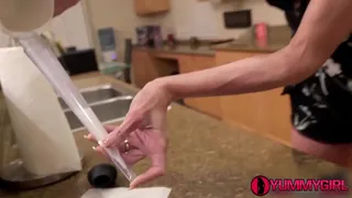 Wild MILF Stepmom Rides Huge Young Dick