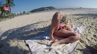I couldn't resist and came right there on the beach and it was delicious