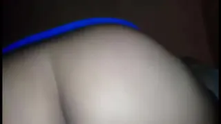 My wife enjoying