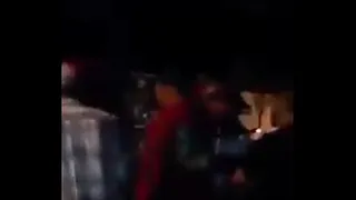 teens dancing in the street party
