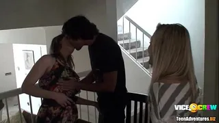 Three Friends decide to have wild sex together