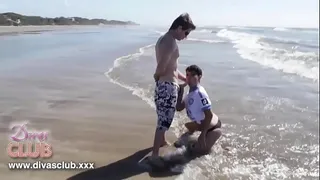 Wild beach penetration - Anal