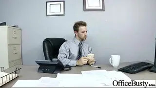 Sex Tape In Office With Nasty Wild Worker Girl video-11