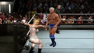 mixed wrestling match