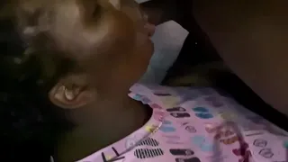 Wife sucks dick on break