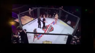 Interracial MMA Mixed Wrestling - Male vs Female