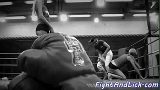 Petite euro wrestling busty les babe