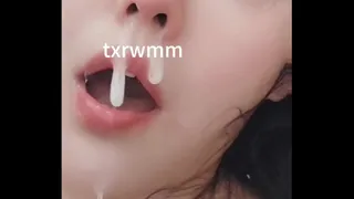 [Domestic] swag domestic Internet celebrity selfie letter circle bitch deep throat training results / ASMR / snot sound / vomiting sound / tears / saliva drawing / BDSM / bundle / appointment / appointment adjustment / domestic original AV