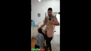 He provokes the hairdresser - Paola Hard & Magic Javi