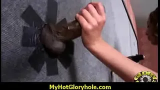 Gloryhole cock sucking interracial 7