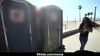 Amateur Chick Takes Money For A Fuck 7