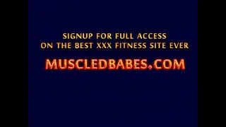 Ebony Fitness Milf Toy Fucking