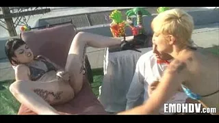 Goth angel fucked 050