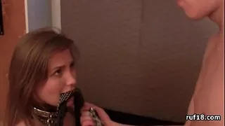 First Bondage Fuck with teen