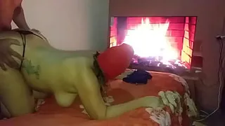 My young stepsister falls in love with me and invites me to fill her pussy with cum - and it's hard in the ass 3/3