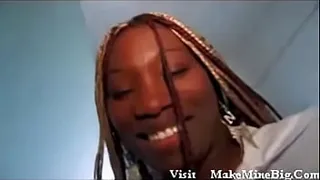 Superb black girl