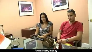 Sex for cash turns shy girl into a slut 14