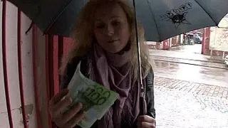 Blonde german whore gets fucked