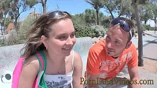 little teen girl picked up and fucked with big cock