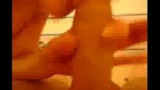 Wife plays with his cock