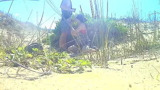 Please, lay down in the sand, i'm horny, my pussy soaking wet and i want to swallow all your cum