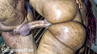 He stood and fucked my pussy with his huge cock