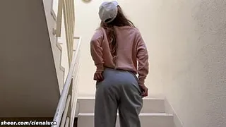 I hadn't fucked in 7 months, I called my neighbor to fuck me all over