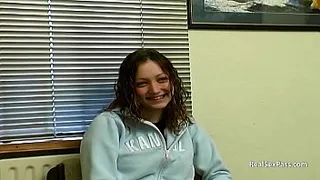 Her first time doing porn