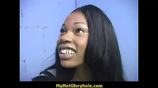 Black chick blowjob session 3