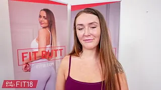 Yoga Pants Chloe Marie - Chubby Amateur POV Casting Scene
