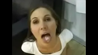 GOOD ANAL IN A SOFA, A SLUT SWALLOWS MILK