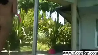 Nasty Amateur Girl Masturbate Tender video-25