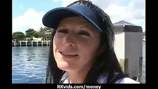 Sexy wild chick gets paid to fuck 13
