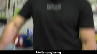 Sexy wild chick gets paid to fuck 12