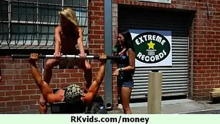 Girl getting cash for some love 1