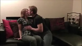 Young Amateur couple sex and creampie