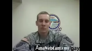 SOLDIER VIA WEBCAM - AmaWebCam.com/gay